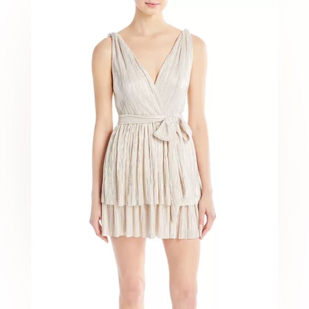 Sabina Musayev Pearl Alma Mini Dress - Small - no belt